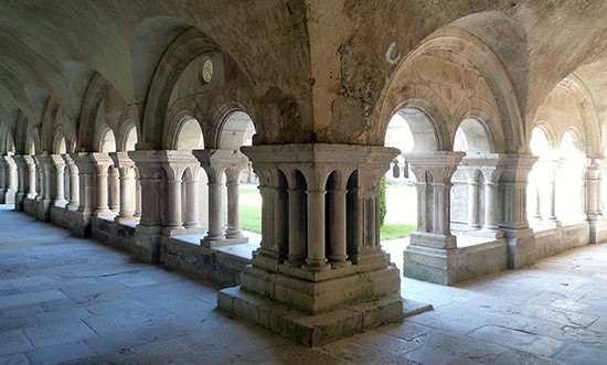 fontenay cloister