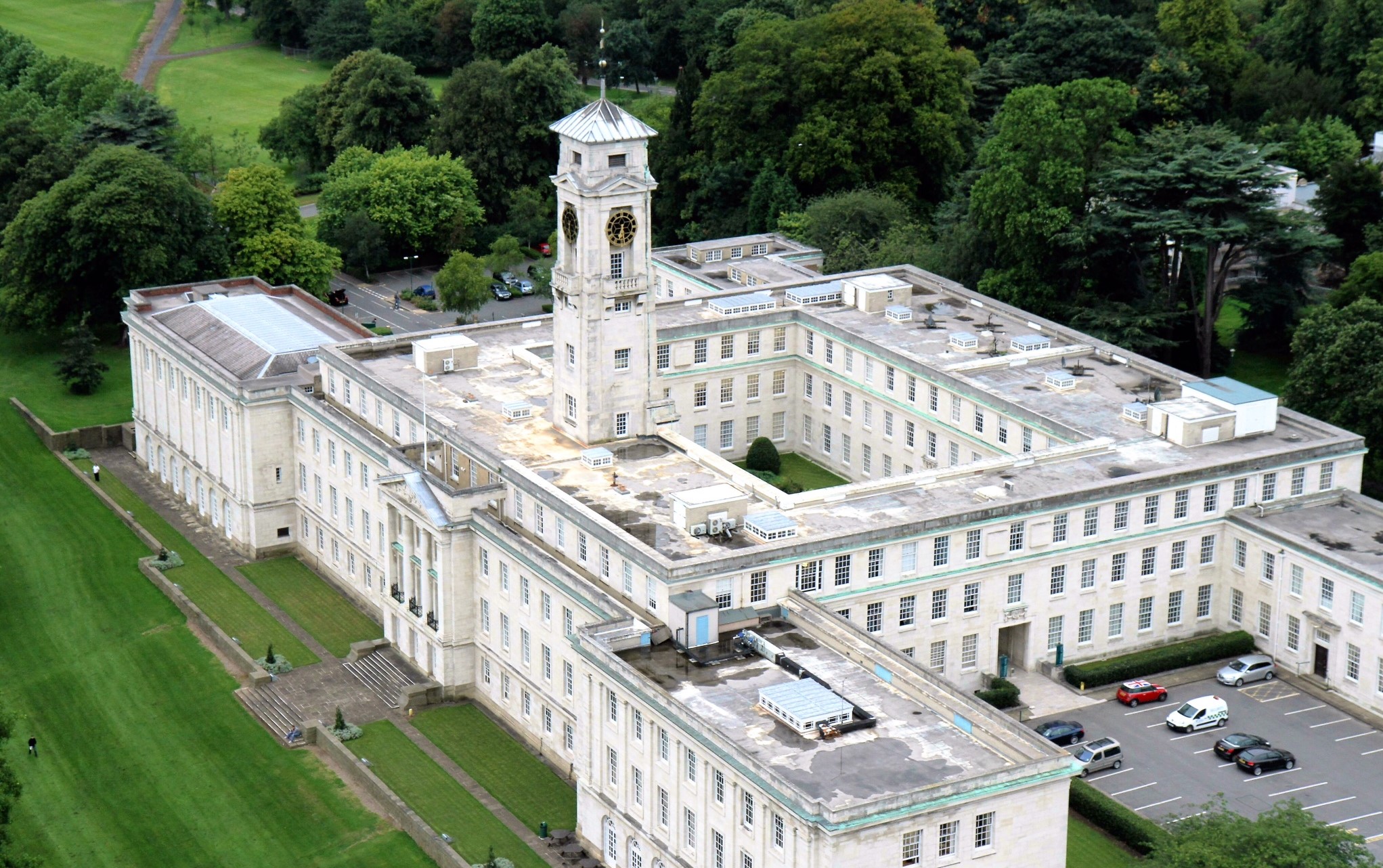 Trent Bldg from above