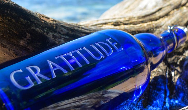 gratitude bottle