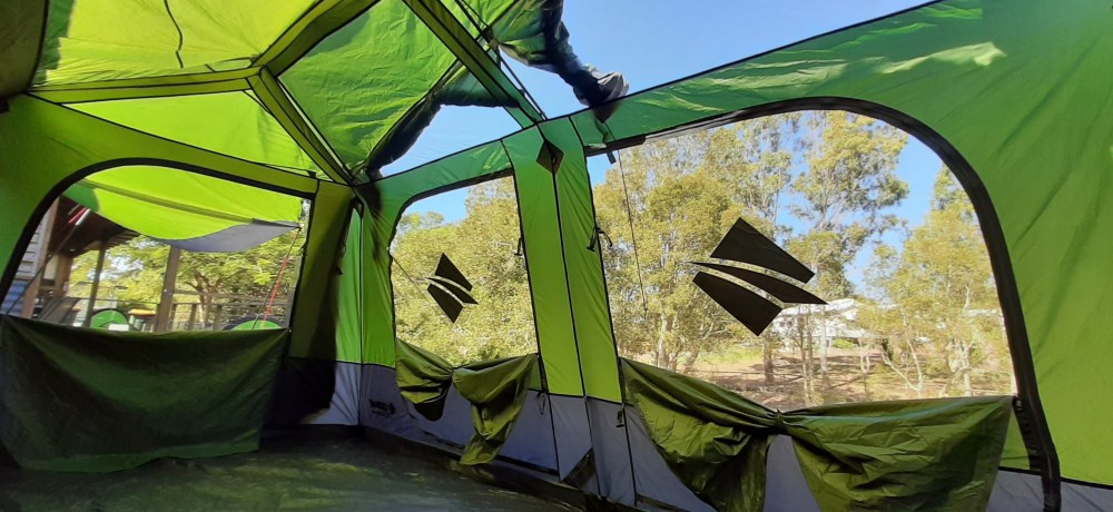 Camping in the Backyard