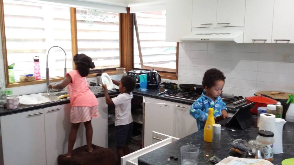 Kitchen scene